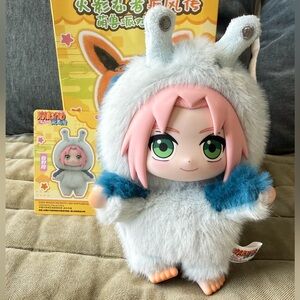 Naruto Plush blind box series keychain ( Sakura Haruno)
